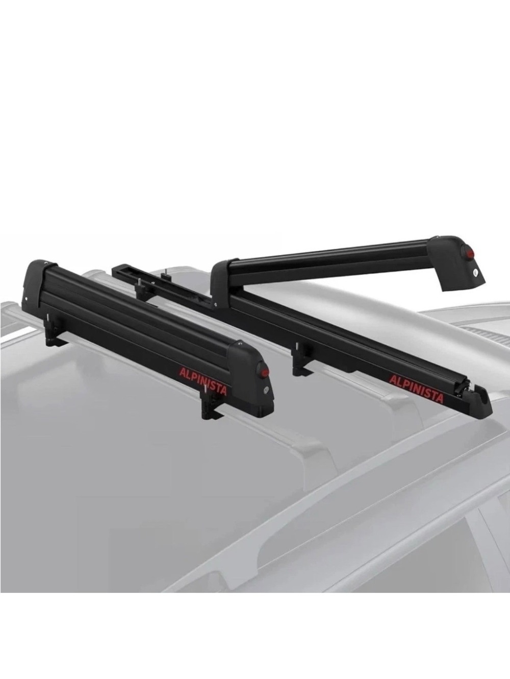 Alpinista Ski & Snowboard Rack Roof Rack Fits 5 Ski Pairs or 4 Snowboards